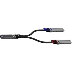NVIDIA passive copper splitter cable IB, Server Zubehör, Schwarz