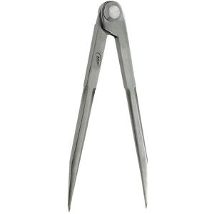 Helios-Preisser Anreißzirkel 0301005, für Holz & Metall, Spitzzirkel, Schenkellänge 300 mm