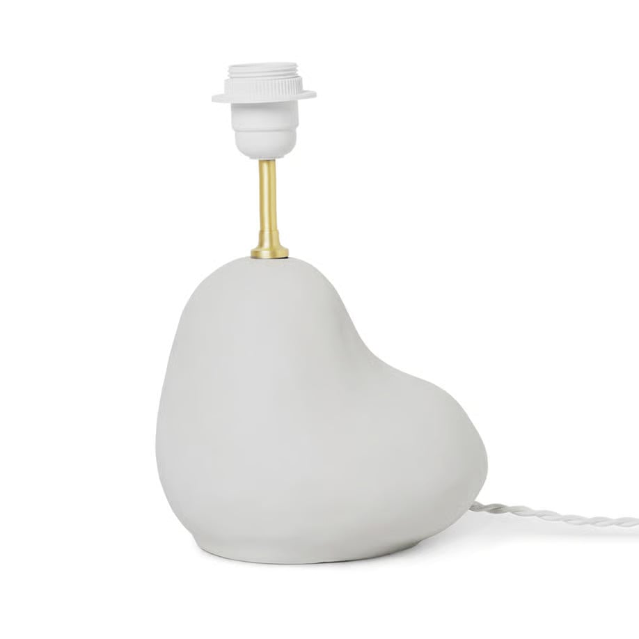 Ferm Living Hebe lampvoet small keramiek off-white mat
