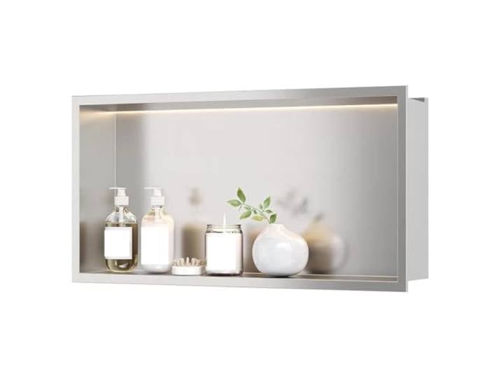 QAUUCP Einbauregal Wandnische TV-Ständer aus Metall, rostfrei Robuste, langlebige Premium-Qualität, stabile Konstruktion, ergonomisch
