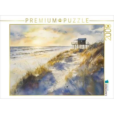 CALVENDO Puzzle Sonnenaufgang am Meer | 2000 Teile Lege-Größe 90x67cm Foto-Puzzle für glückliche Stunden, Sonstige von , Calvendo Puzzle