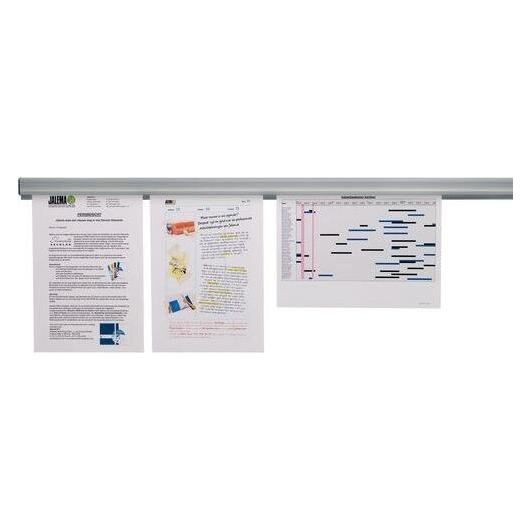 Tarifold Präsentationsleiste Djois Grip Silber 120 cm (1601233)