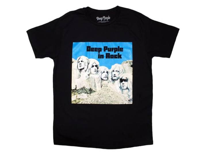 Deep Purple - T-shirt in rock - volwassenen, Zwart, L