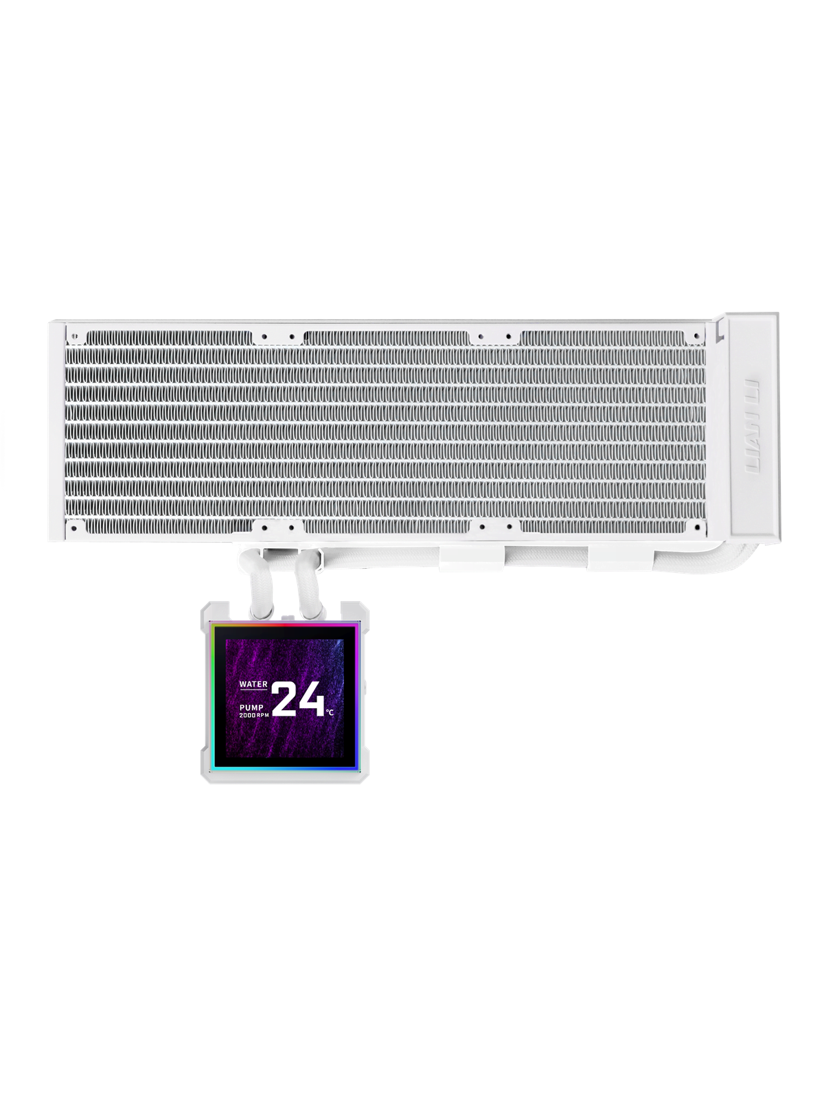 Lian Li Hydroshift II LCD-S 360N fanless - CPU-Wasserkühlung - Max 28 dBA