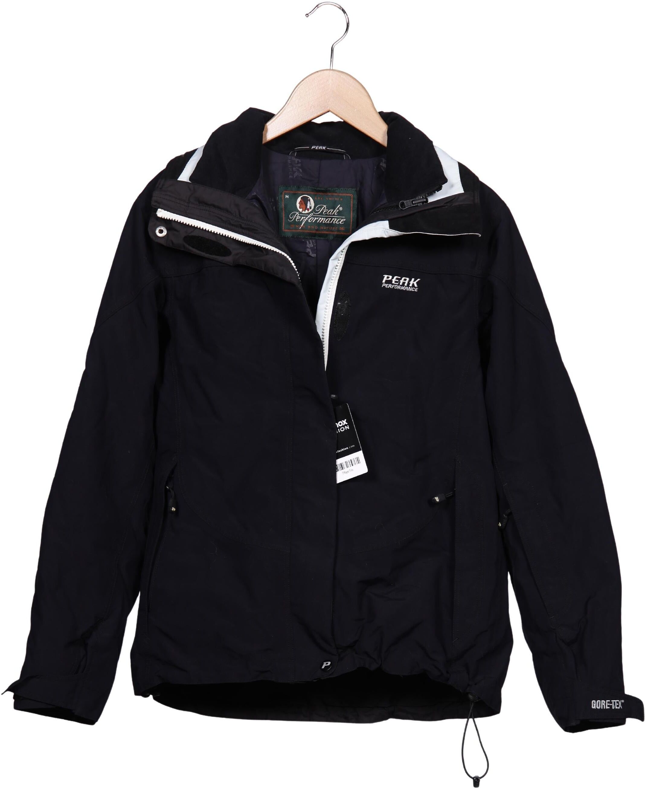 Peak Performance Damen Jacke, Schwarz, Gr. M, Synthetik / Tex / Membran - Second Hand