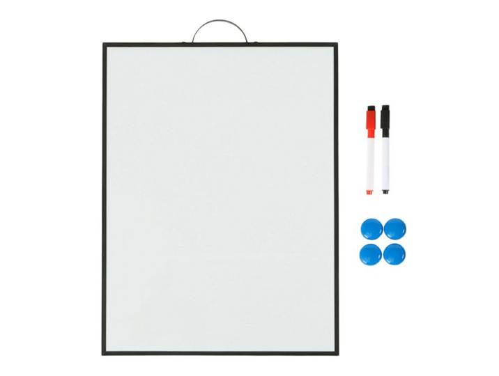 Relaxdays Whiteboard zum Aufhängen