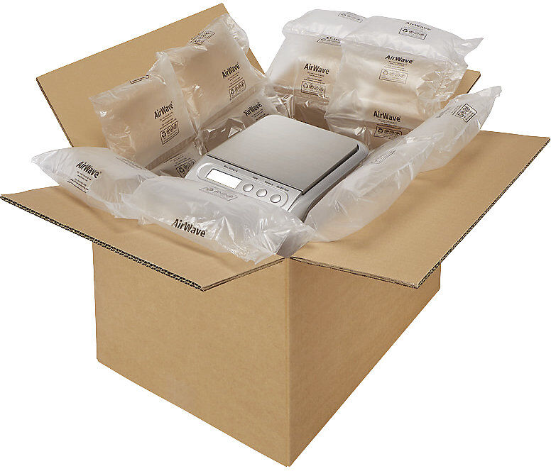 kaiserkraft Luftkissenfolie AirWave®, PE-Folie, Länge 450 m, BxH 420 x 145 mm, ab 5 Stk
