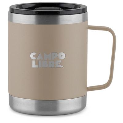 Campo Libre - Tito - Isolierbecher Gr 350 ml grau/beige