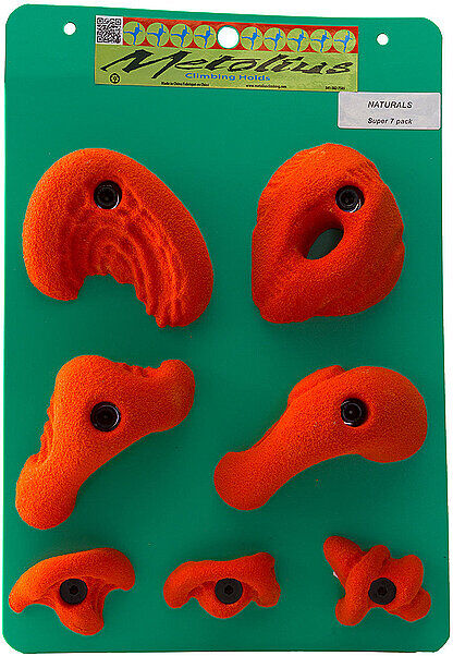 METOLIUS Klettergriffe Naturals Super 7 orange B