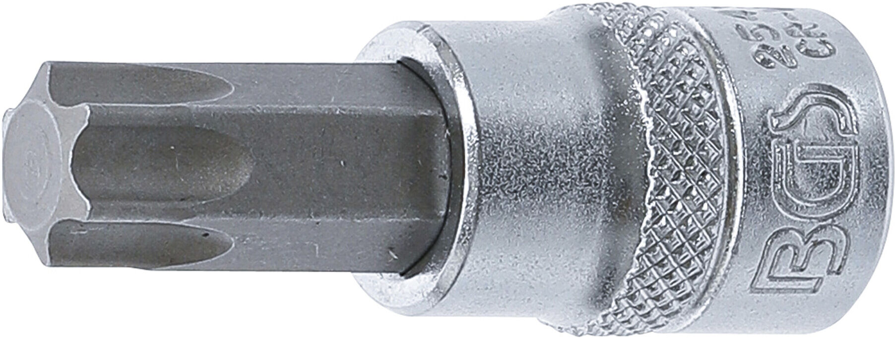 BGS Bit-Einsatz Antrieb Innenvierkant 10 mm (3/8") T-Profil (für TX) T55 ; BGS technic (2549)