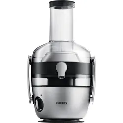 Philips HR1921, Entsafter, Schwarz, Silber, Transparent