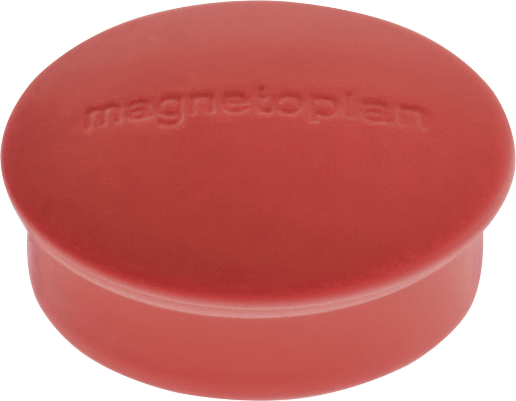 Magnetoplan Magnet Discofix Mini, 10 Stück, rot ; Soennecken (1664606)