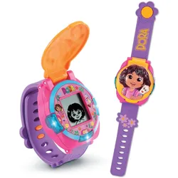 VTech Dora - La Montre-Jeu éducative (Englisch, Französisch, 3 - 7 Jahre)