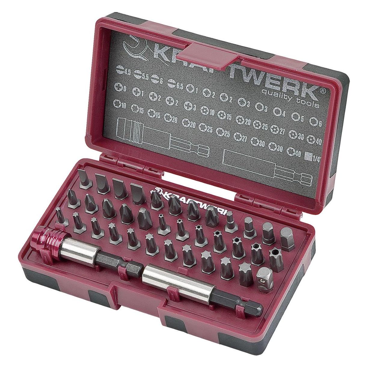 Kraftwerk 38-t 1/4 ergokraft-Bit-Box (Sechskant (hexagonal)) (3795)