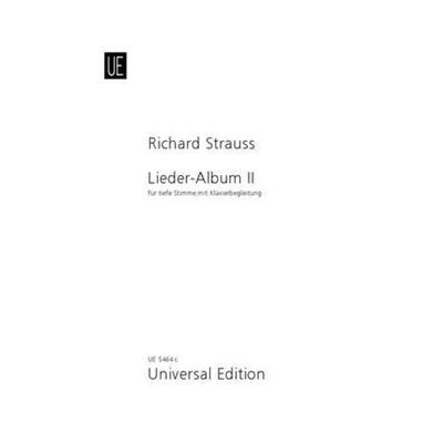 Strauss, R: Lieder-Album Band 2 tief -