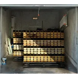 Scheurich Garagentorplane Gold, für Schwing- und Sektionaltore