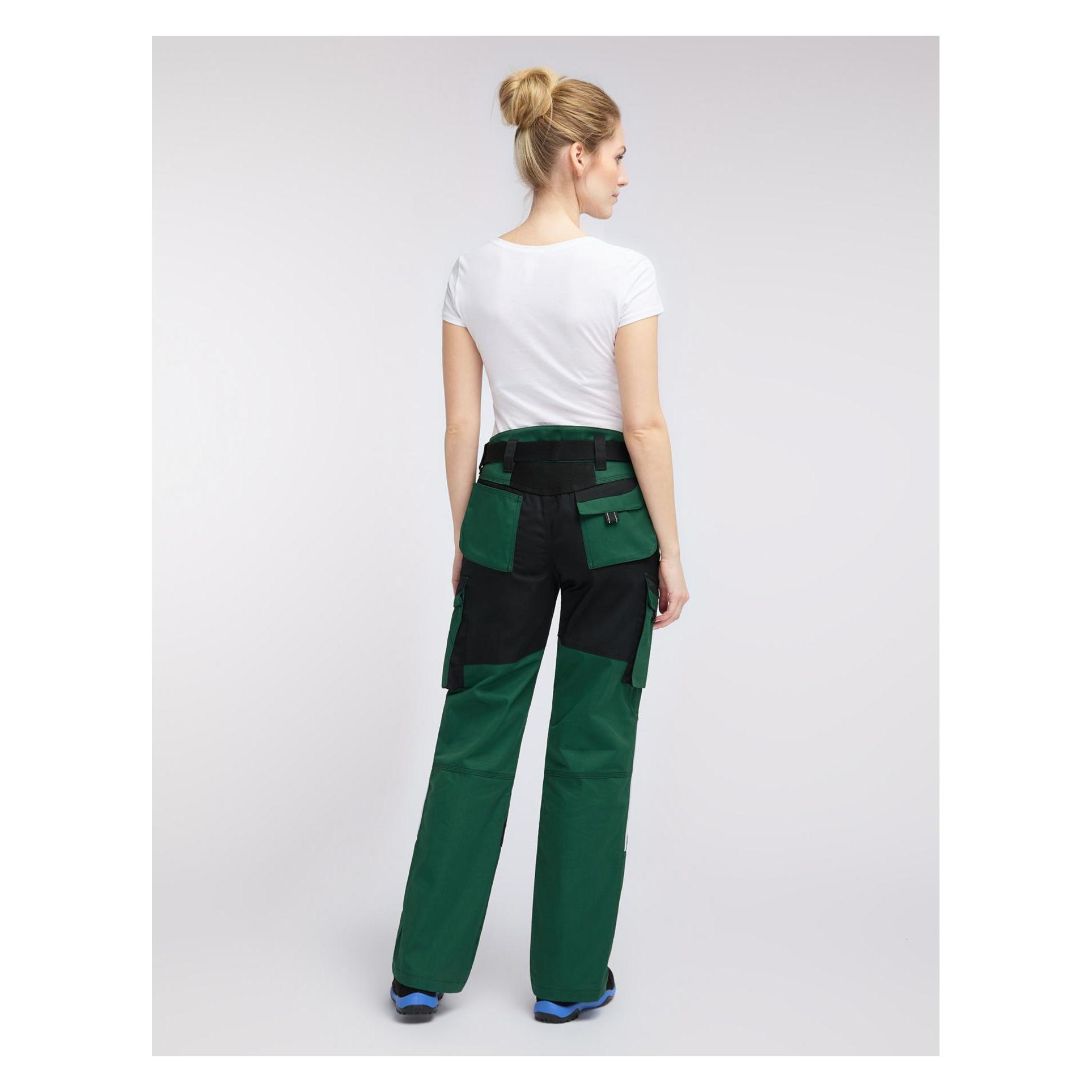 Pionier Bundhose Damen TOOLS PLUS, 285 g/m², grün/schwarz, Gr. 44 (44) (95426140)