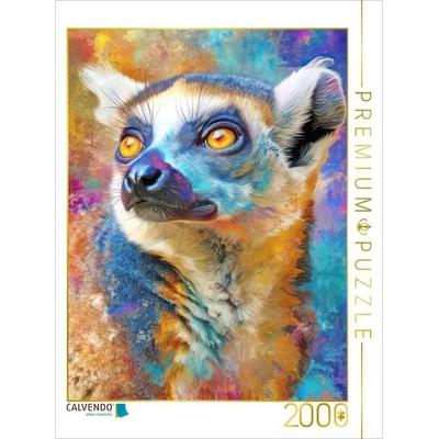CALVENDO Puzzle Neo expressive Tierportraits | 2000 Teile Lege-Größe 90x67cm Foto-Puzzle für glückliche Stunden