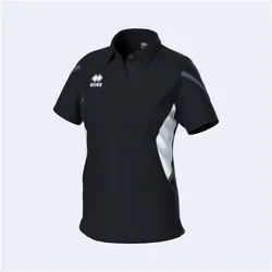 Errea, Damen, Sportshirt, Polo Carmen Ad (M), Schwarz