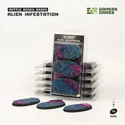 GamersGrass Alien Infestation - Oval 75mm (x3)