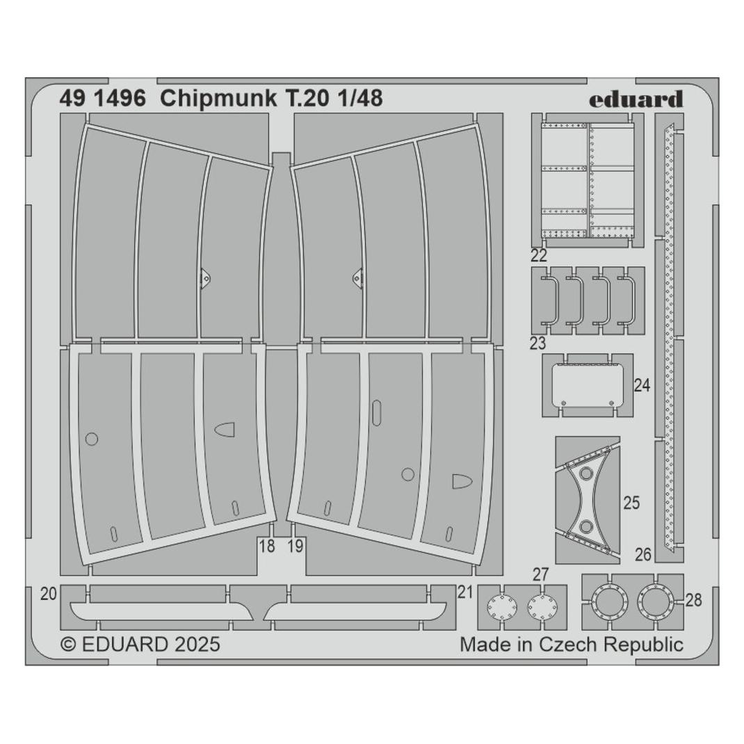 Eduard Chipmunk T.20 AIRFIX (491496)