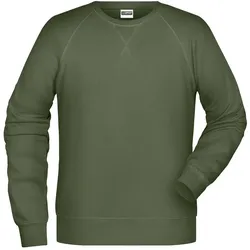 Sweatshirt "8022" - S - olive
