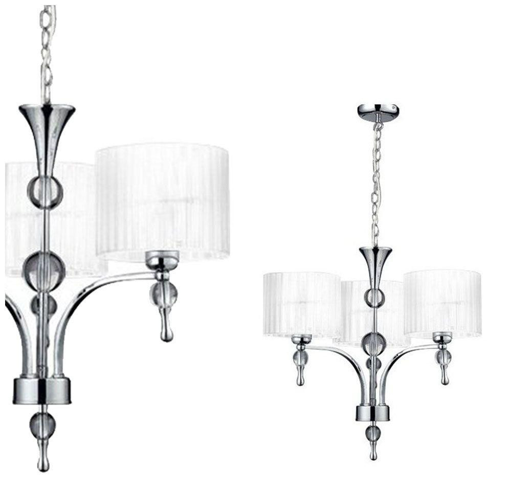Azzardo Hanglamp Impress 3 AZ1006 met LED-verlichting