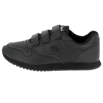 Laufschuh BRÜTTING "Sportschuh Diamond Classic V", Herren, Gr. 47, schwarz, Leder, Schuhe Laufschuh