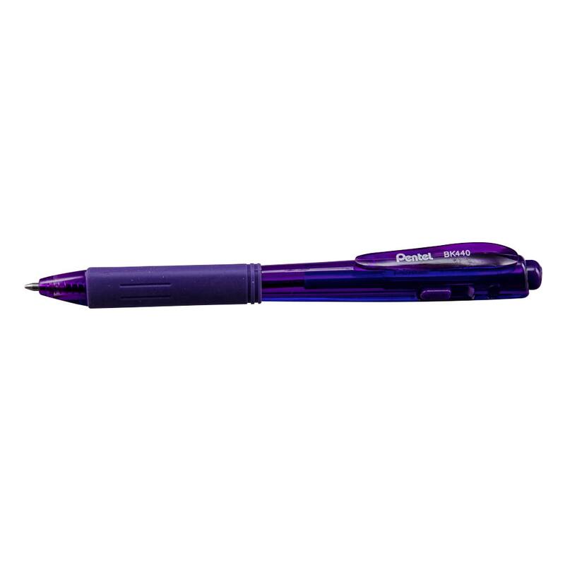 Pentel Kugelschreiber BK440 Lila, Schreibfarbe: lila BK440-V