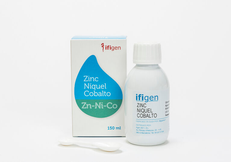 Ifigen Zinc-Nickel-Cobalt (Zn-Ni-Co) Trace Elements 150 ml