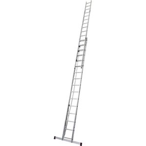 Krause Seilzugleiter CORDA, 031525, 2 x 16 Sprossen, 2-teilig, Arbeitshöhe: 8,65 m