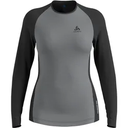 Odlo, Damen, Funktionsshirt, Natural Performance 130 (S), Mehrfarbig, Grau