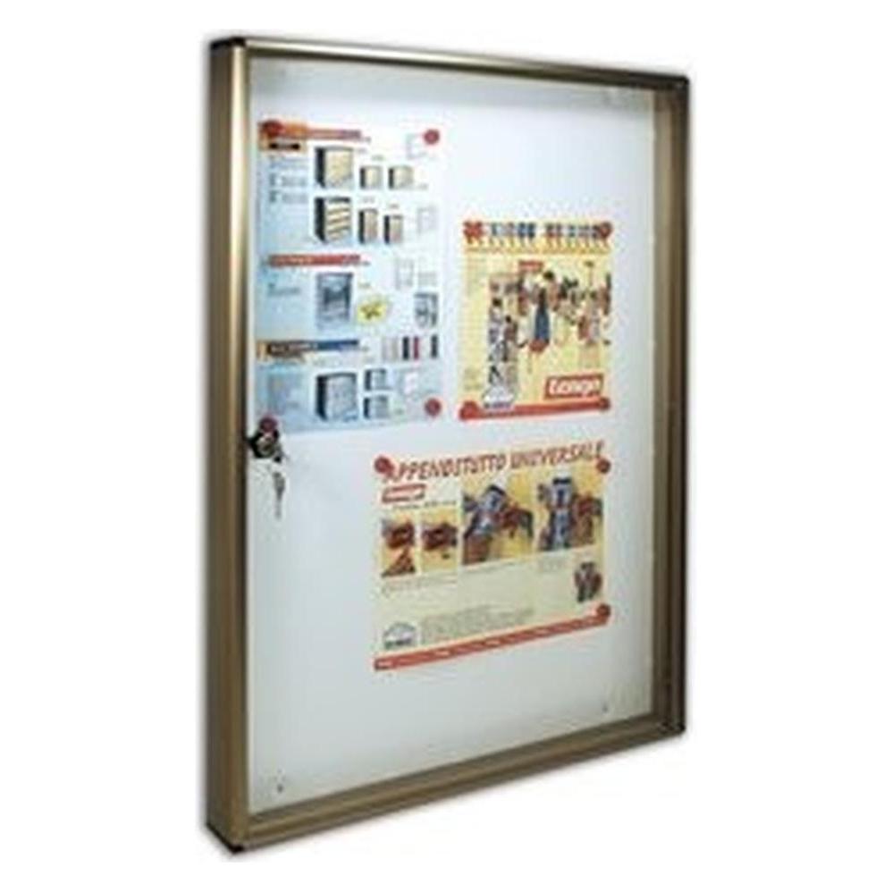 Alubox BC 5 Schwarzes Brett 4 (Magnettafel, Pinnwand, Wandtafel, 59.40 x 42 cm) (46312991)