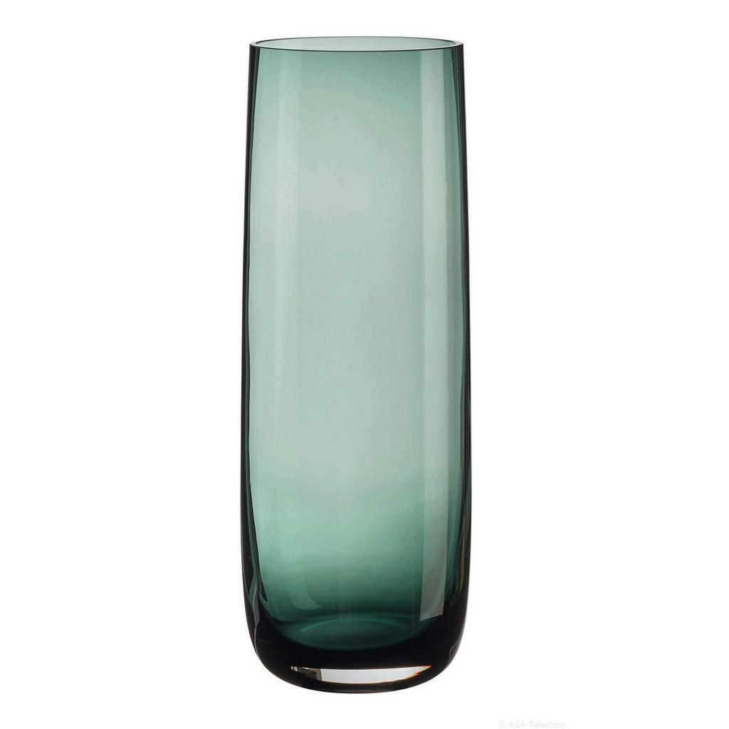 ASA Vase Ajana, Grün, Glas, 29 cm, Dekoration, Vasen, Glasvasen