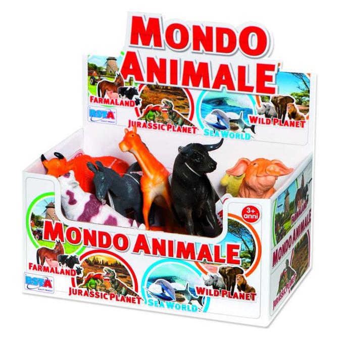 Rs Toys ANIM.FARM 18CM 8AS DSP12PZ ANIMAL WORLD (36932520)