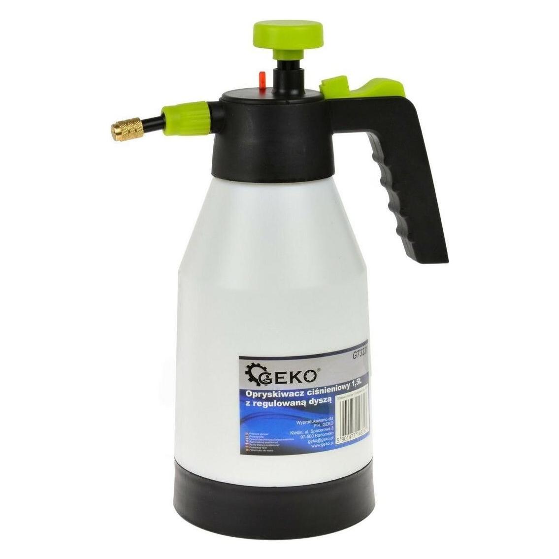 GEKO Handdrucksprüher, Messingdüse, 1,5l (1.50 l) (24482560)