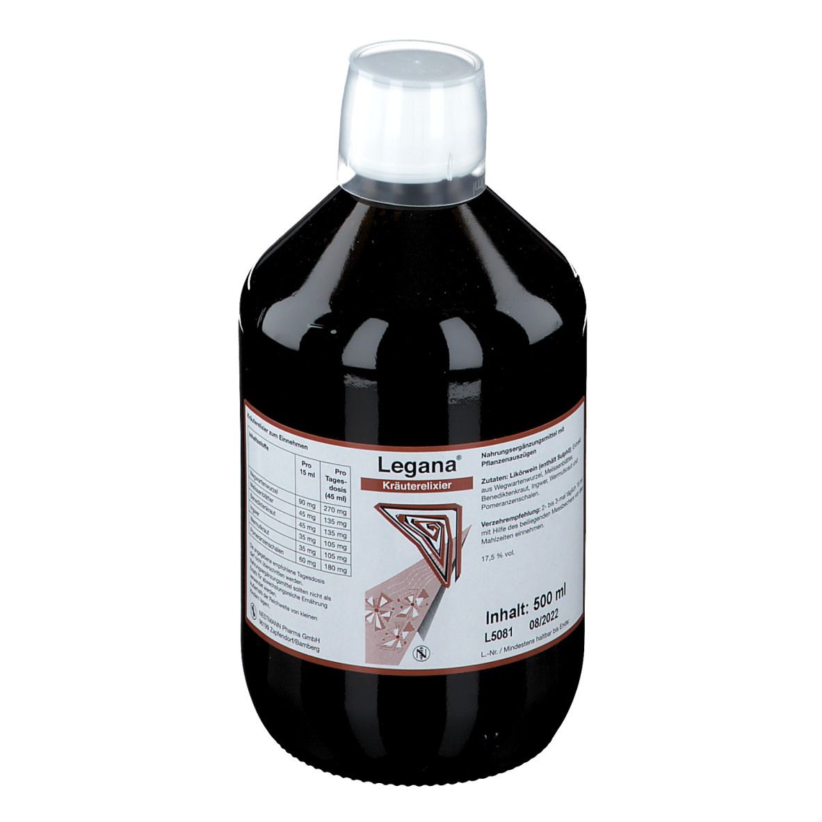 Legana Kräuterelixier 500 ml Liquidum