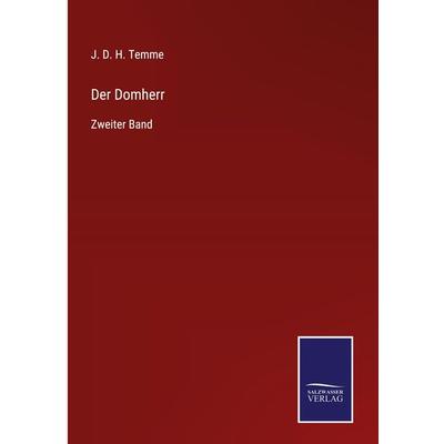 Der Domherr, Gebundene Ausgabe von J. D. H. Temme, Bod, 978-3-7525-4083-3