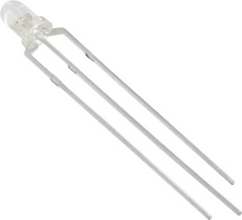 HuiYuan 3009R1B2C-DSA LED bedrahtet Rot, Blau Rund 3mm 1250 mcd, 1600 mcd 35° 20mA