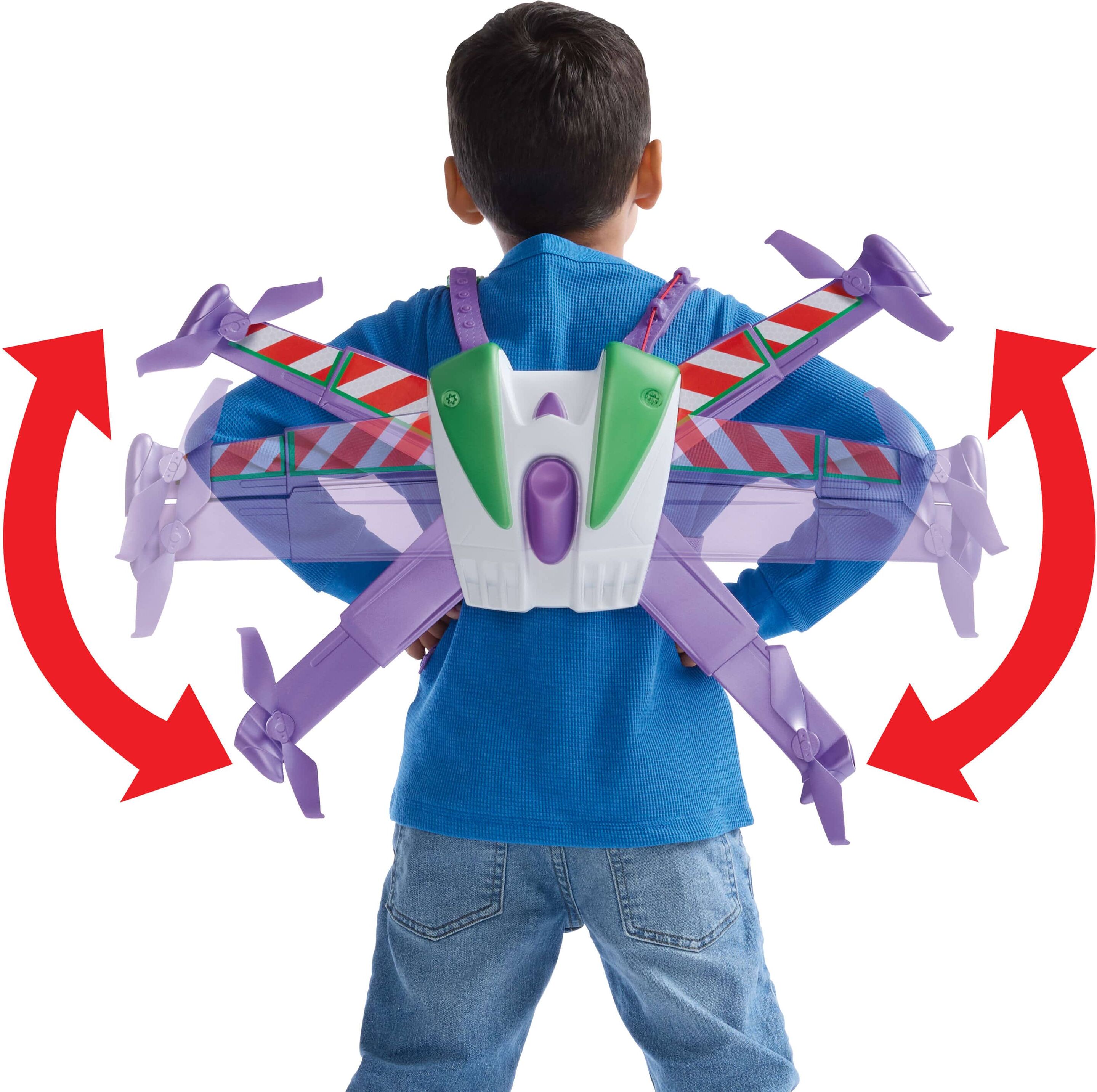 Disney Pixar Toy Story 5 Buzz Lightyear Hi-Tech Space Ranger Jetpack for Kids - Adjustable - Mattel