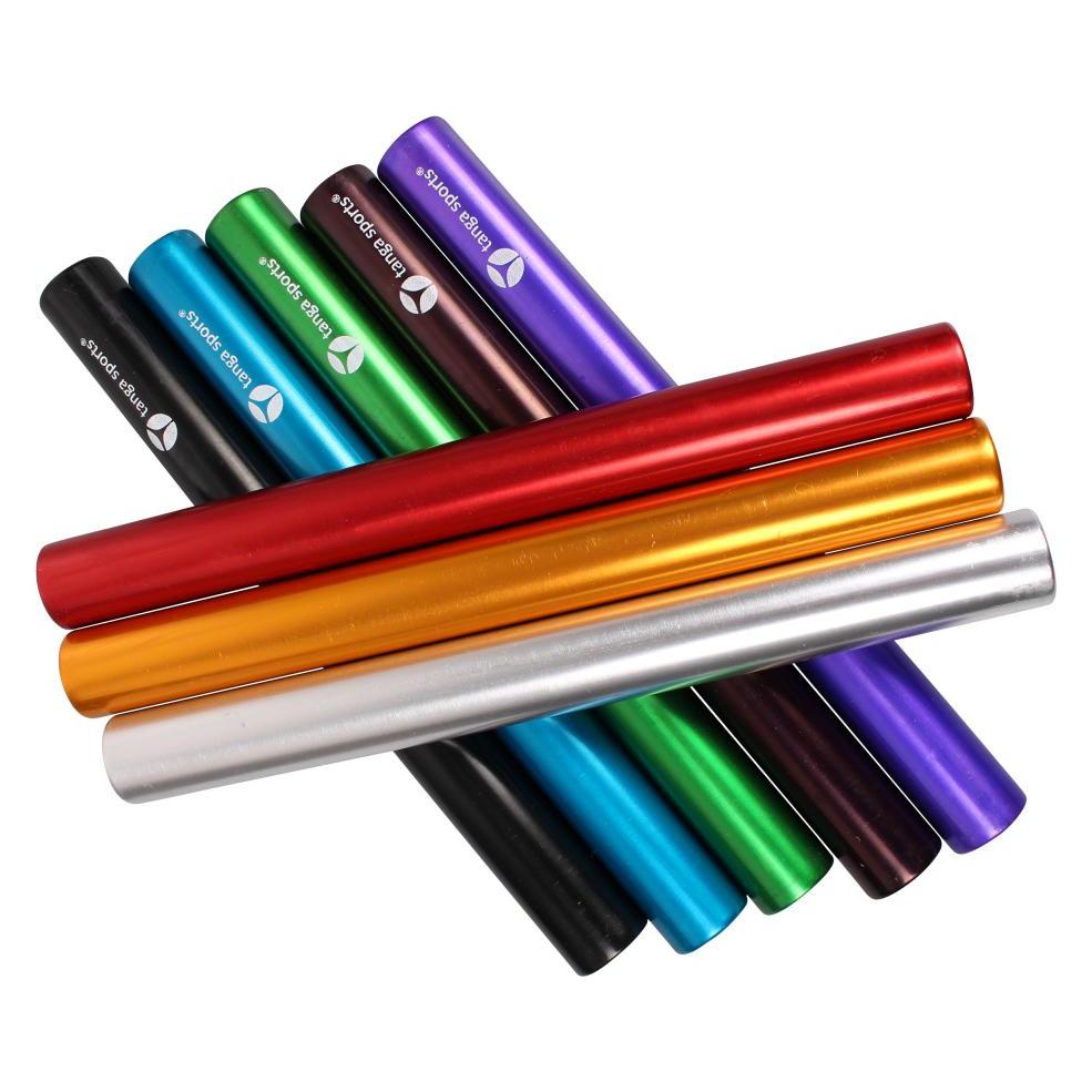 Tanga Sports 8er-Set Staffelstab aus Aluminium (59912)