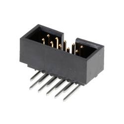Molex 702471051 Stiftleiste vergoldete Kontakte Rastermaß: 2.54 mm Polzahl Gesamt: 10 Anzahl Reihen: 2 1 St. Tray