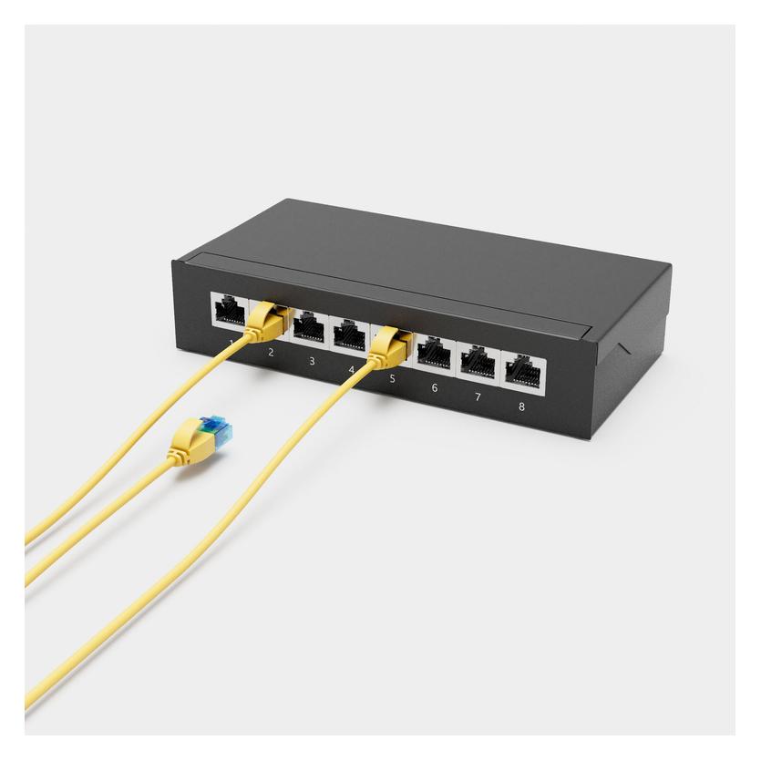 Shiverpeaks !!! --Netzwerkkabel-Patchkabel cat (U/UTP, CAT6, 1 m) (BS08-22022)