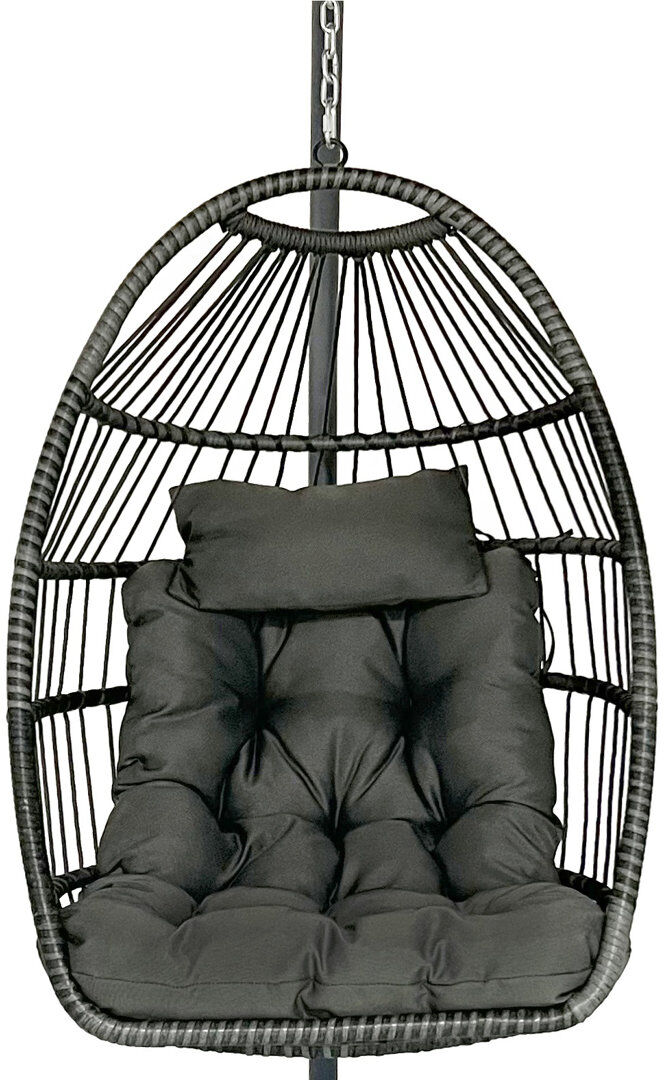 Furniture One Porch Swing Gray 200cm H X 100cm W X 109cm D