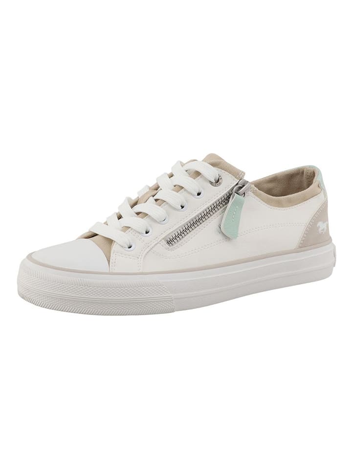 MUSTANG SHOES Sneakers "Ulla" in Weiß/ Beige - 39
