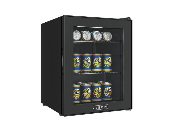 Minikühlschrank 42L schwarz