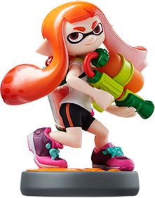 Nintendo Amiibo Splatoon-Inkling Girl (Orange) (Diversen) Nieuw