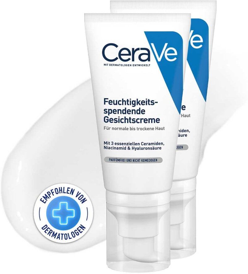 Cerave Feuchtigkeitsspendende Nachtcreme 2 x52ml