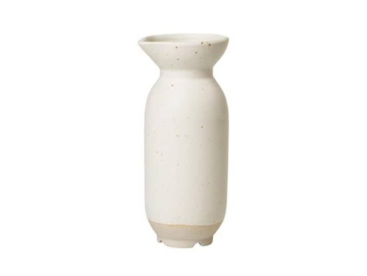 Broste Copenhagen Eli 14533338 Pichet en faïence Gris clair mat 5 cm x 5 cm x 12 cm