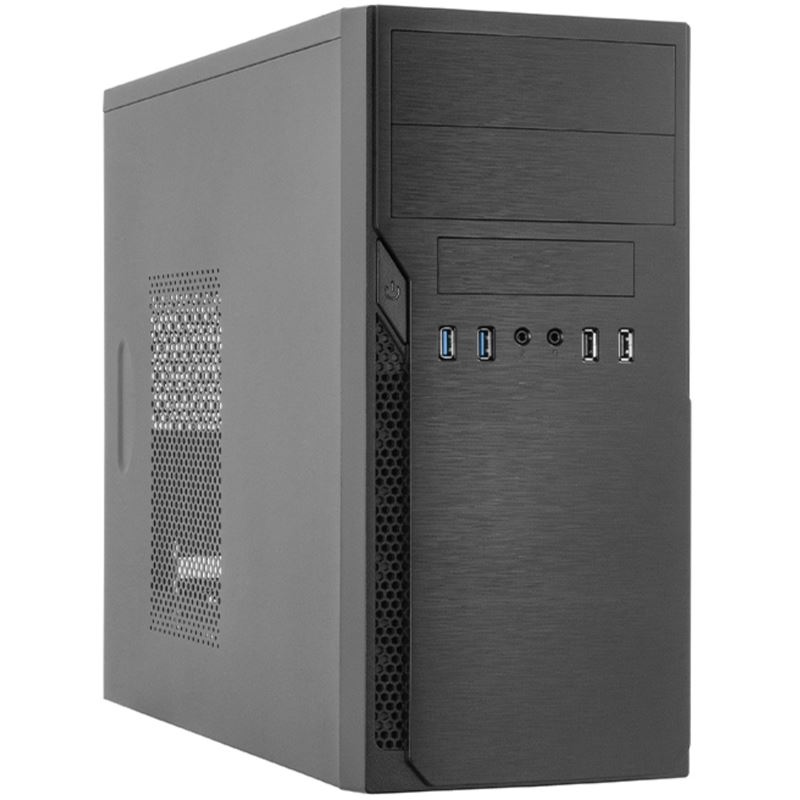 Chieftec Elox HO-12B Mini Tower ohne Netzteil schwarz